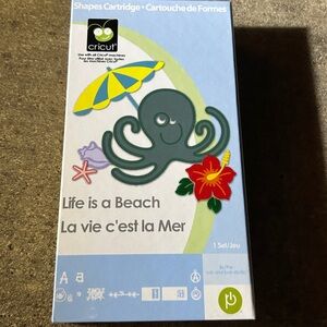 Cricut Life is a Beach Cartridge with Colorful Designs